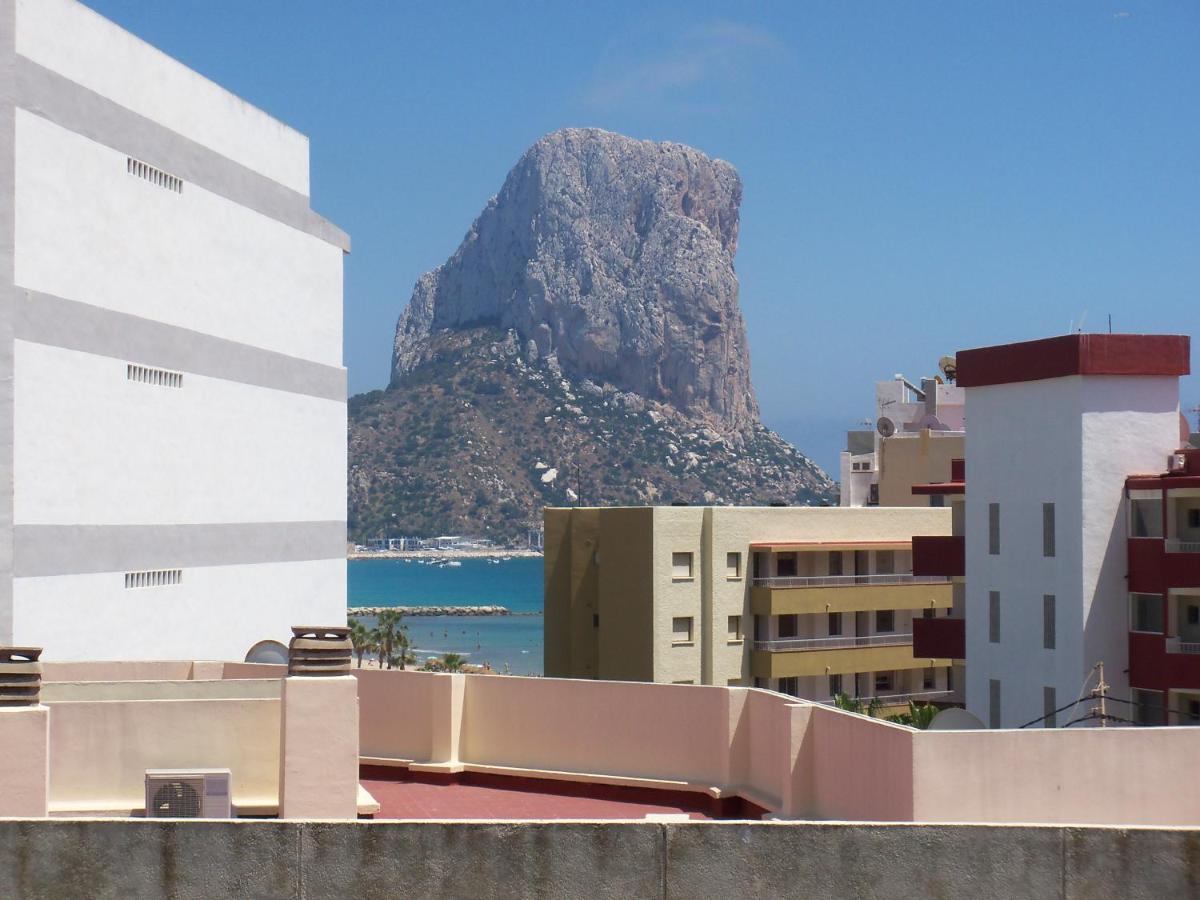 Atico Centrico, 50M De La Playa, Vista Al Mar, Wifi Fibra, Gran Terraza Leilighet Calpe Eksteriør bilde