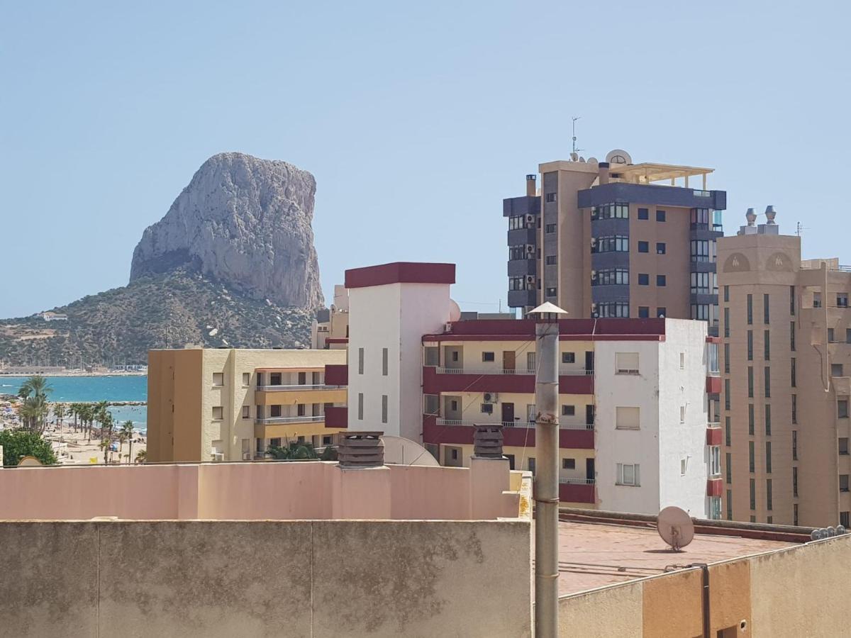 Atico Centrico, 50M De La Playa, Vista Al Mar, Wifi Fibra, Gran Terraza Leilighet Calpe Eksteriør bilde