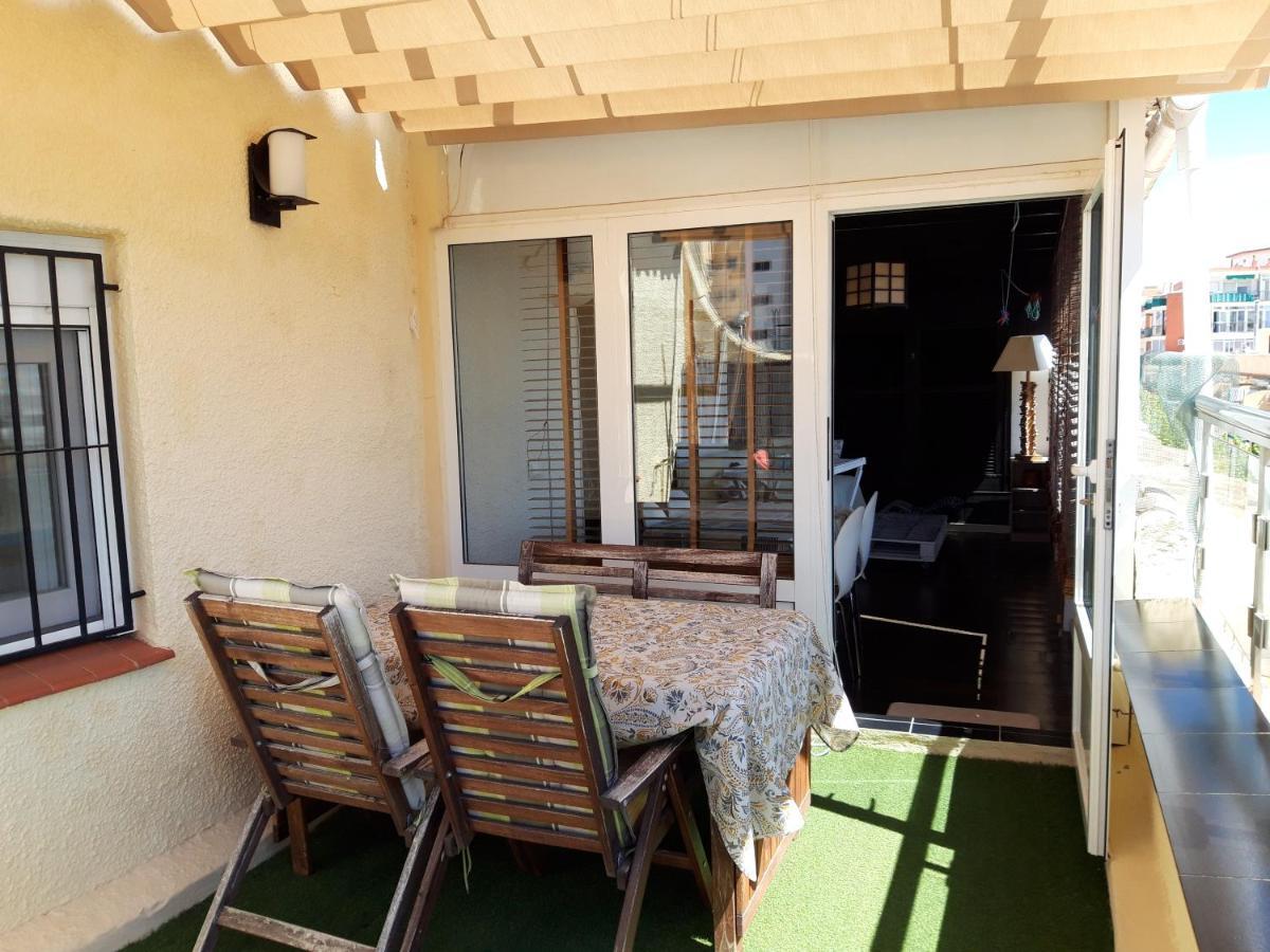 Atico Centrico, 50M De La Playa, Vista Al Mar, Wifi Fibra, Gran Terraza Leilighet Calpe Eksteriør bilde