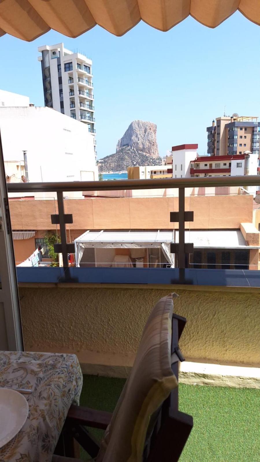 Atico Centrico, 50M De La Playa, Vista Al Mar, Wifi Fibra, Gran Terraza Leilighet Calpe Eksteriør bilde