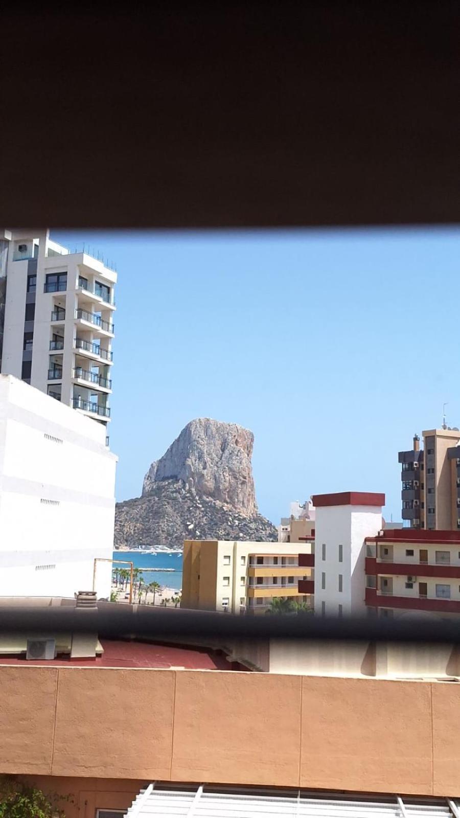 Atico Centrico, 50M De La Playa, Vista Al Mar, Wifi Fibra, Gran Terraza Leilighet Calpe Eksteriør bilde
